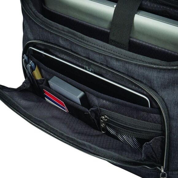 Samsonite Modern Utility Messenger Laptop Case- Grey - Picture 5 of 12